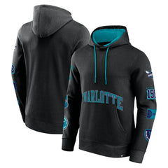 Black Charlotte Hornets Home Court Pullover Hoodie | NBA