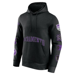 Black Sacramento Kings Home Court Pullover Hoodie | NBA