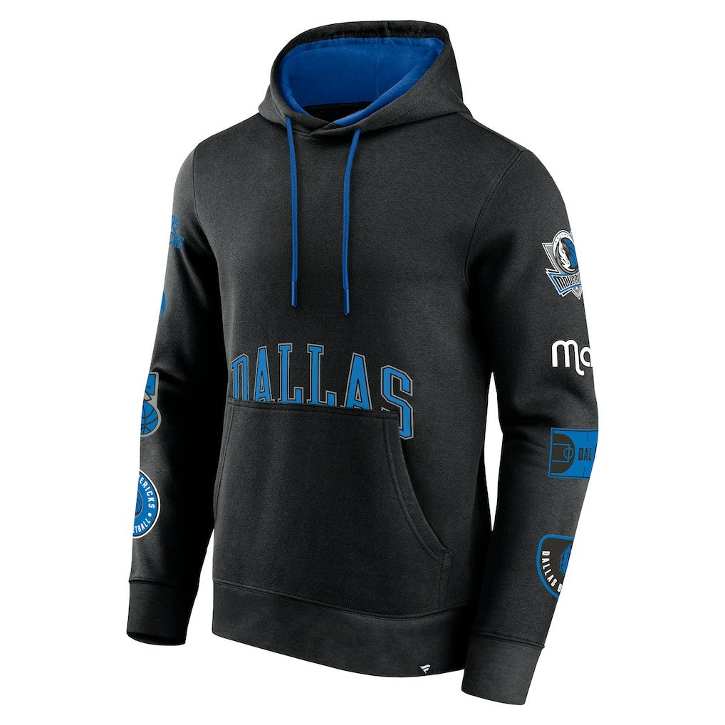 Black Dallas Mavericks Home Court Pullover Hoodie sale | NBA