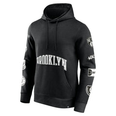 Black Brooklyn Nets Home Court Pullover Hoodie | NBA