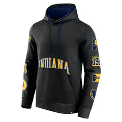 Black Indiana Pacers Home Court Pullover Hoodie | NBA