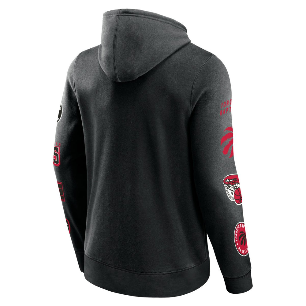 Black Toronto Raptors Home Court Pullover Hoodie | NBA
