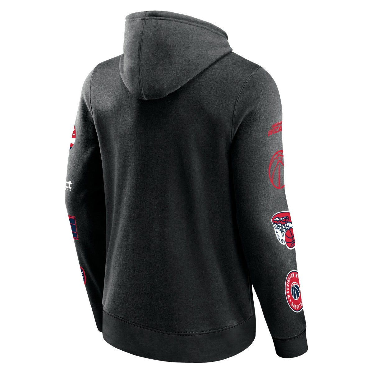 Black Washington Wizards Home Court Pullover Hoodie | NBA