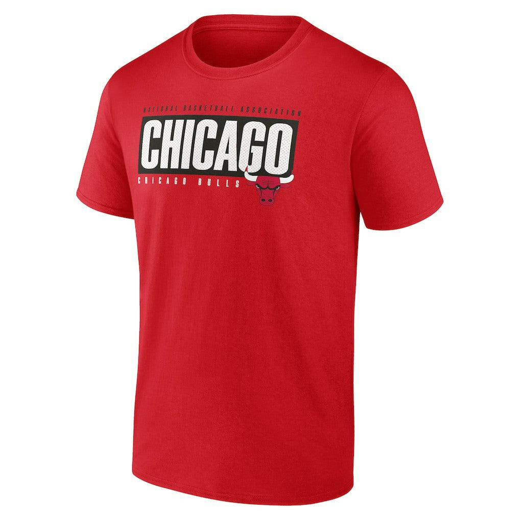 Red Chicago Bulls Box Out T-Shirt sale | NBA