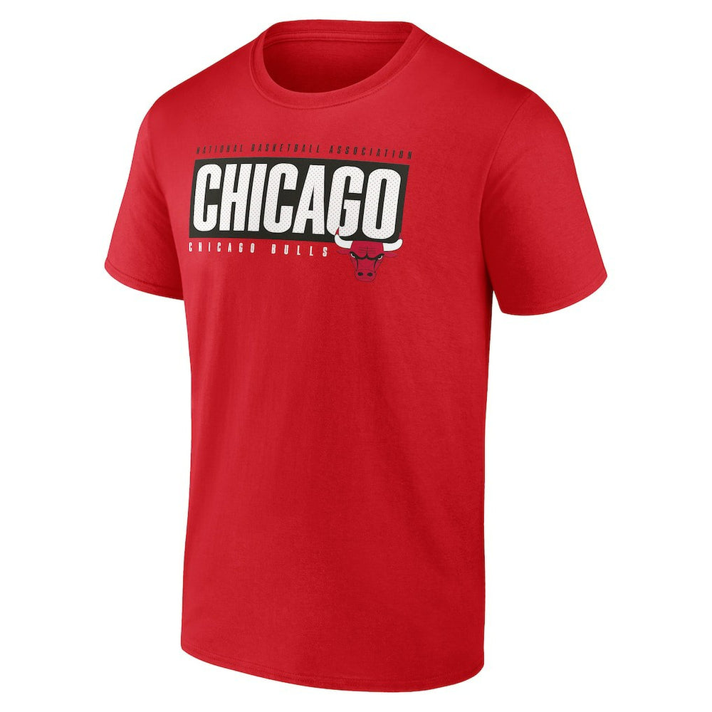 Red Chicago Bulls Box Out T-Shirt sale | NBA