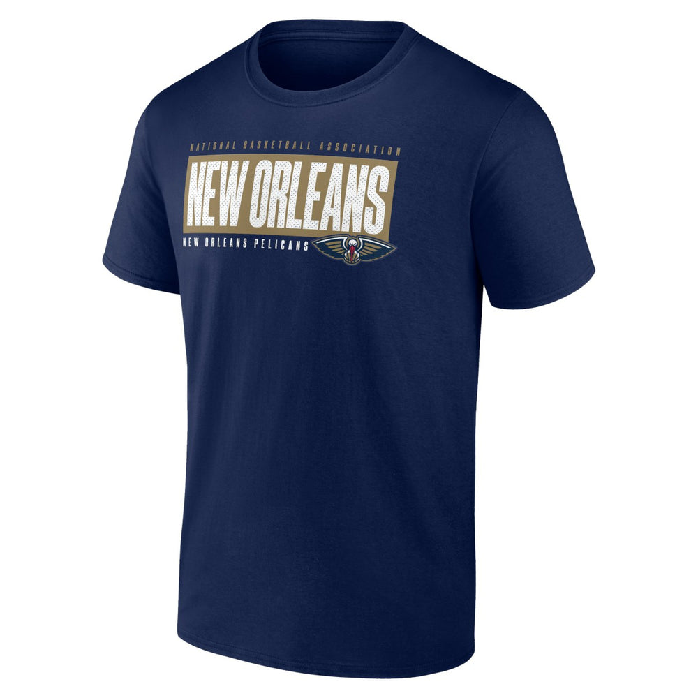 Navy New Orleans Pelicans Box Out T-Shirt | NBA