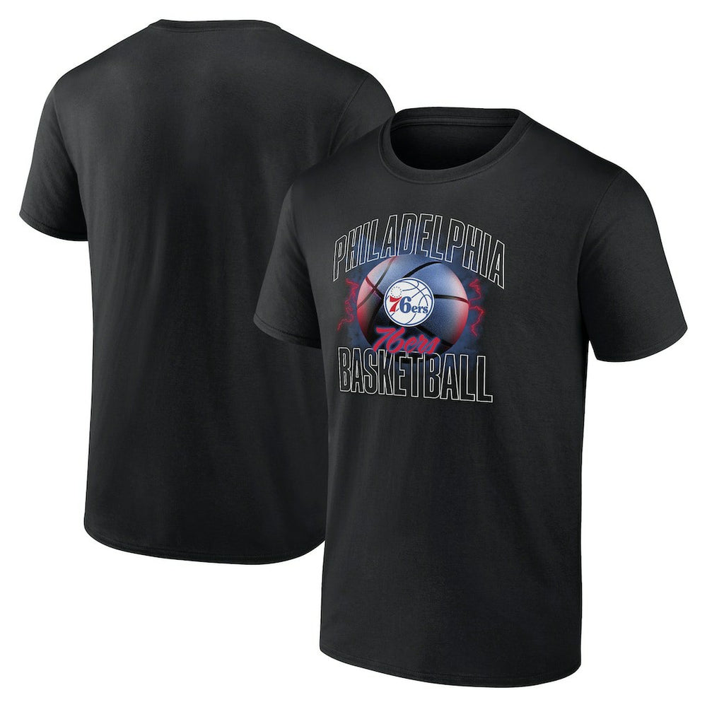 Black Philadelphia 76ers Match Up T-Shirt | NBA