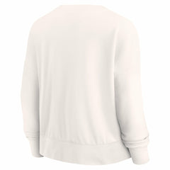 Cream Philadelphia 76ers Women's Close the Game Pullover Sweatshirt | NBA