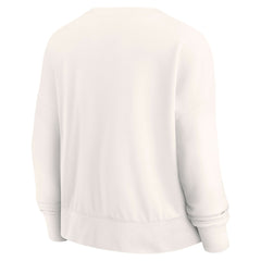 Cream Milwaukee Bucks Women's Close the Game Pullover Sweatshirt | NBA