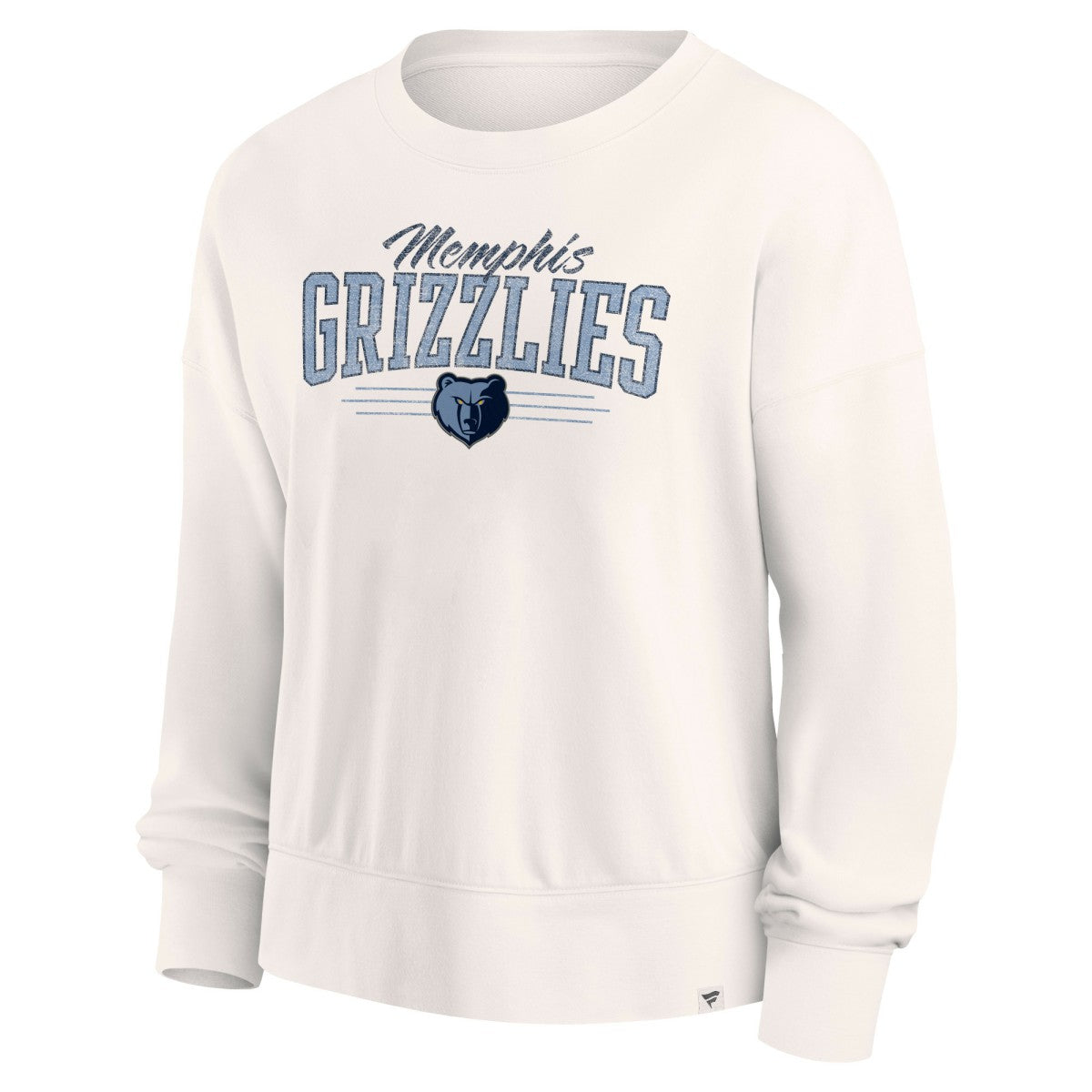 Cream Memphis Grizzlies Women's Close the Game Pullover Sweatshirt | NBA