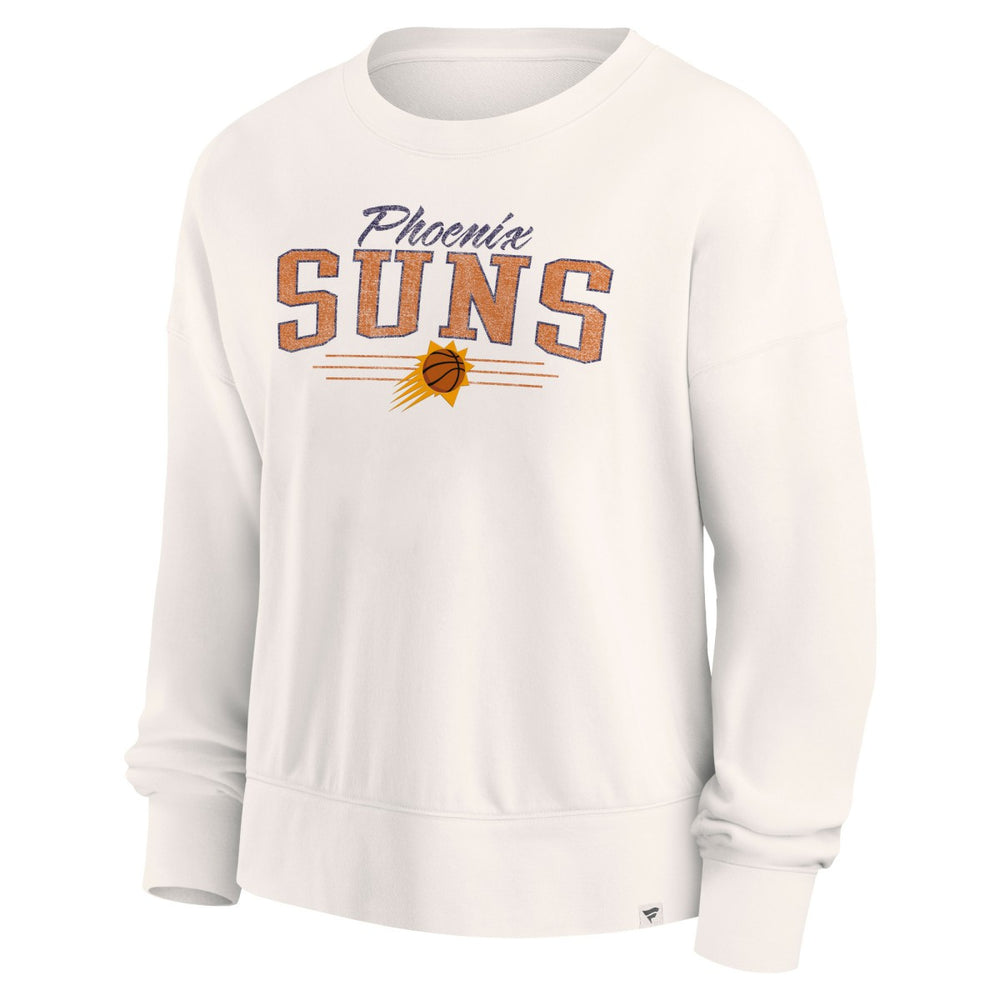 Cream Phoenix Suns Women's Close the Game Pullover Sweatshirt | NBA