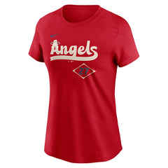 Mike Trout Los Angeles Angels Nike Women's 2024 City Connect Fuse Player Name & Number T-Shirt - MLB T-shirts