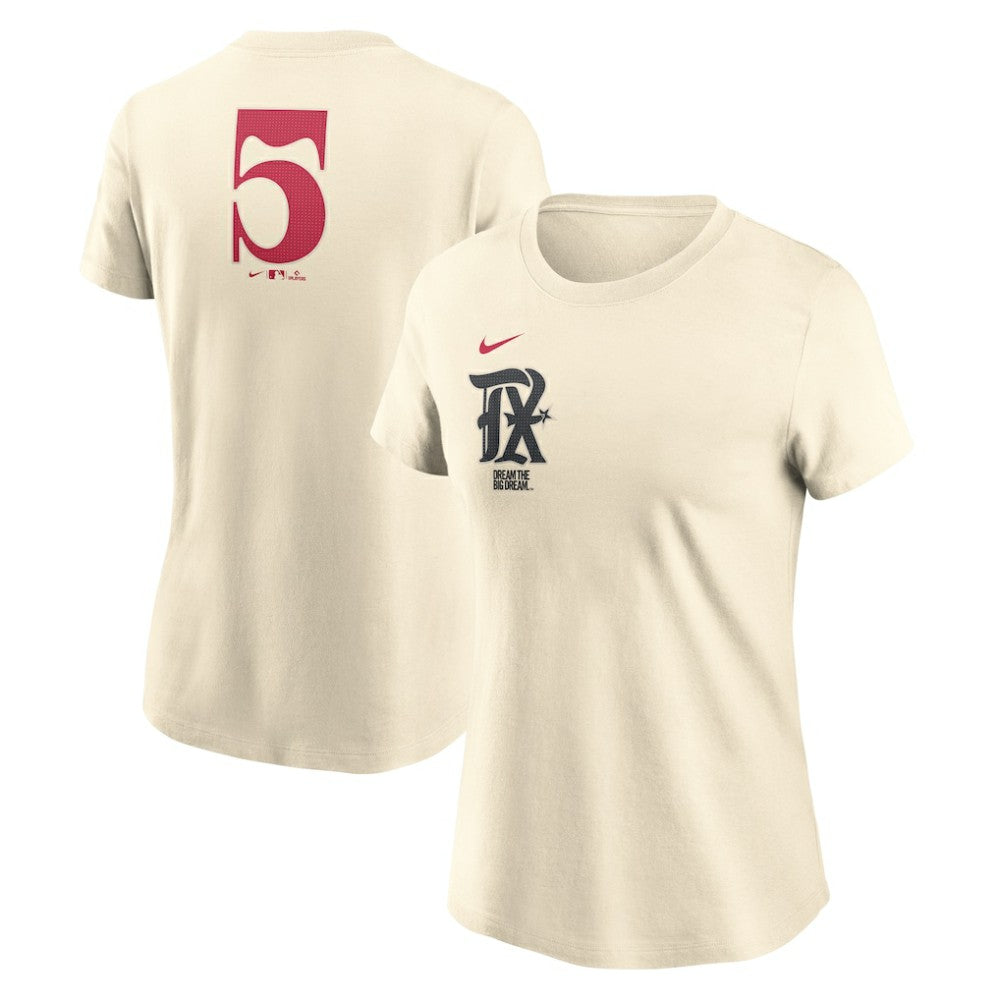 Texas Rangers Nike Women's City Connect Fuse Name & Number T-Shirt - MLB T-shirts
