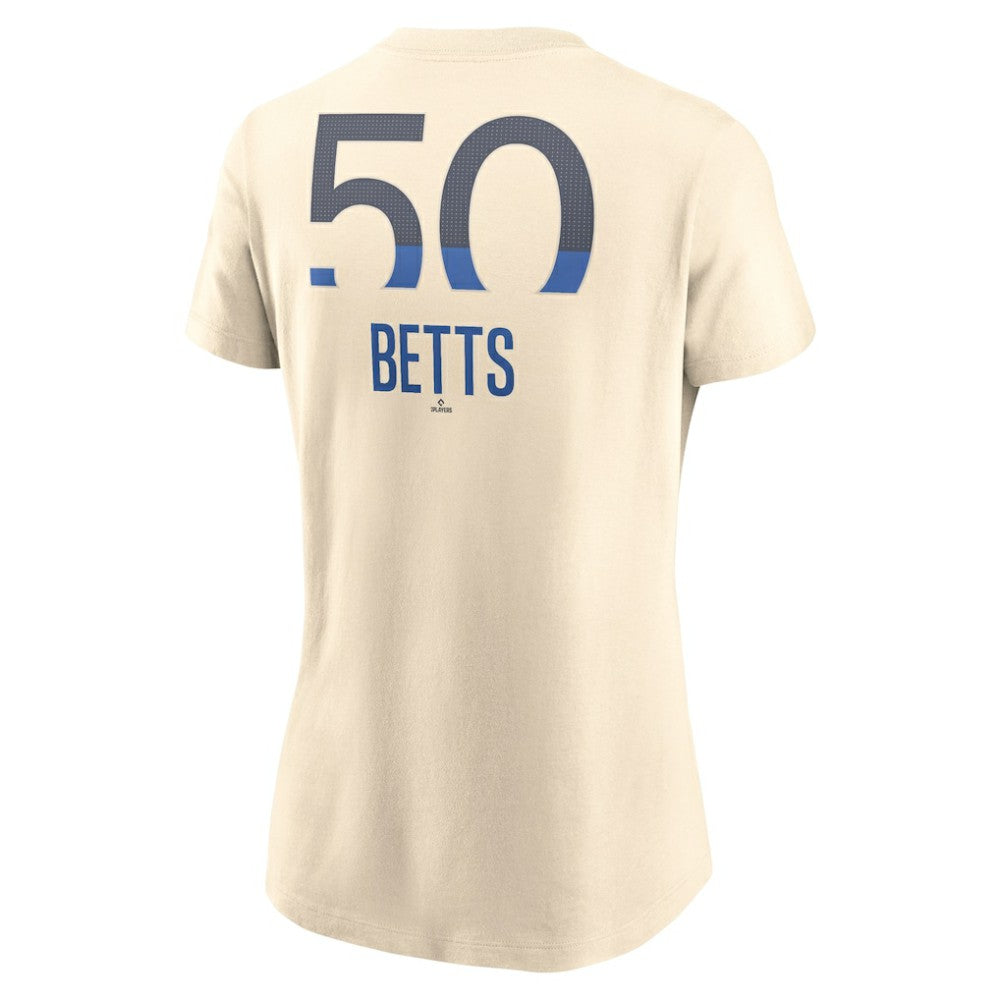 Mookie Betts Los Angeles Dodgers Nike Women's 2024 City Connect Fuse Name & Number T-Shirt - MLB T-shirts