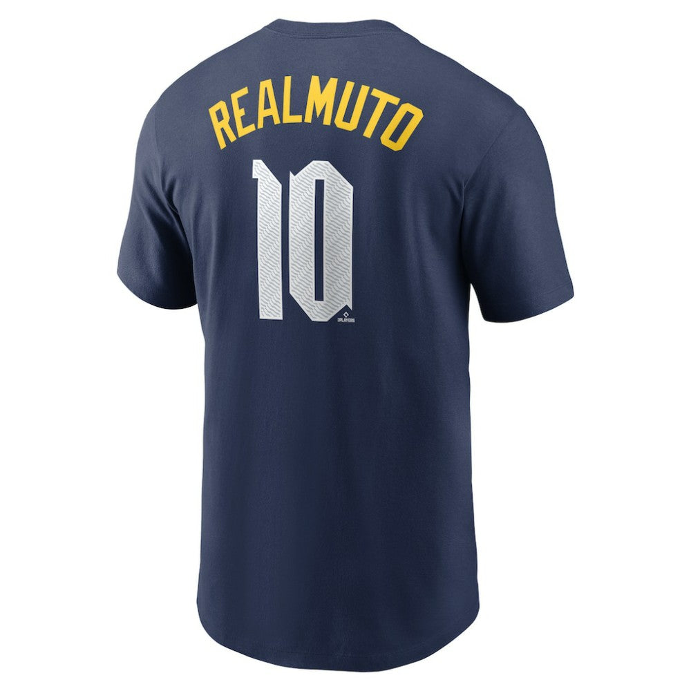 J.T. Realmuto Philadelphia Phillies Nike 2024 City Connect Fuse Player Name & Number T-Shirt - MLB T-shirts