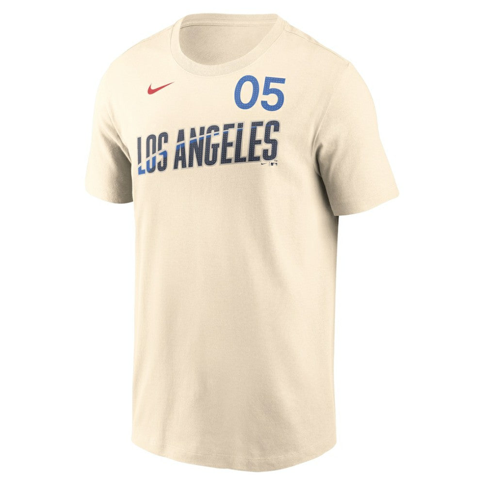 Freddie Freeman Los Angeles Dodgers Nike 2024 City Connect Fuse Name & Number T-Shirt - MLB T-shirts