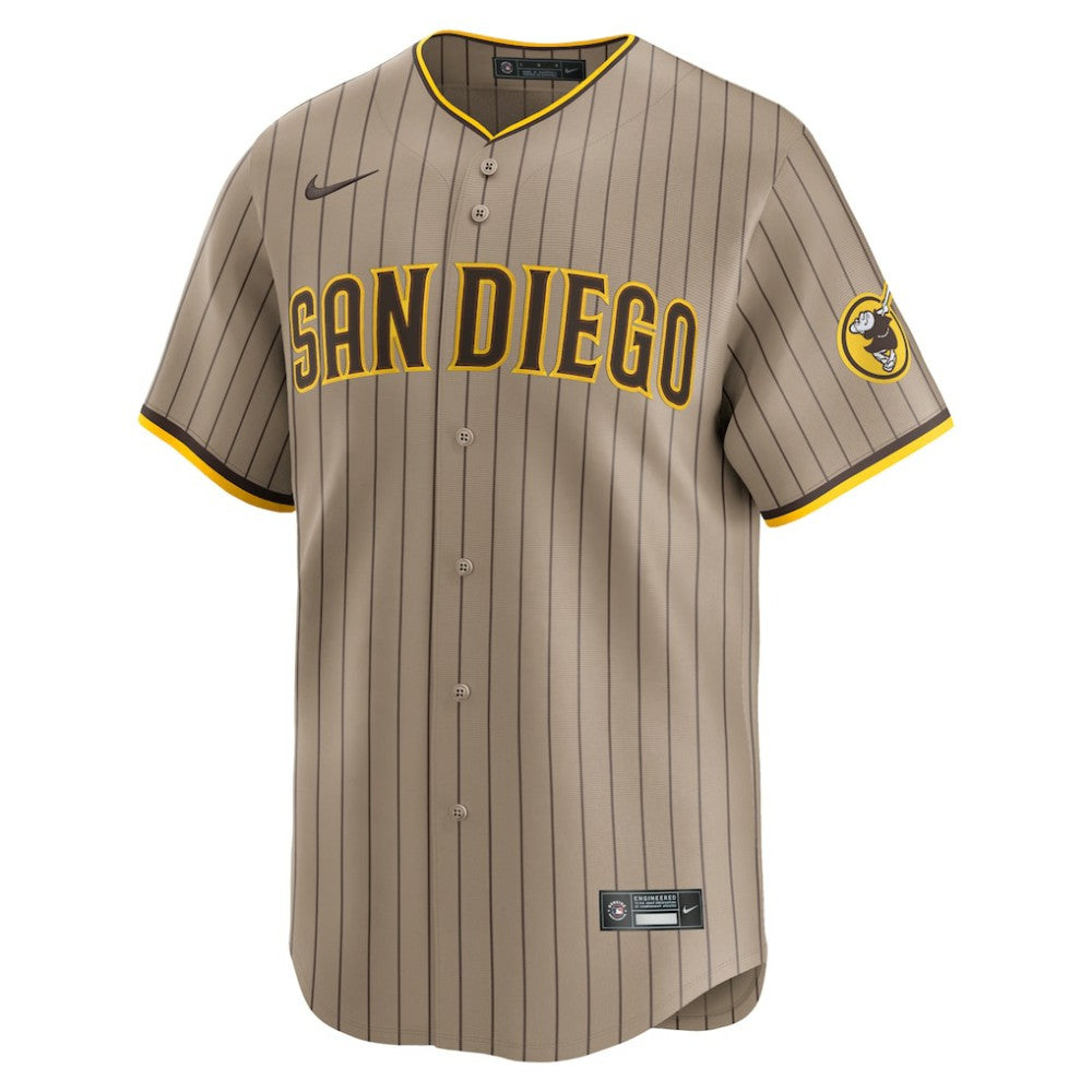 Fernando Tatis Jr. San Diego Padres Nike Alternate Limited Player Jersey – Tan - MLB Jerseys