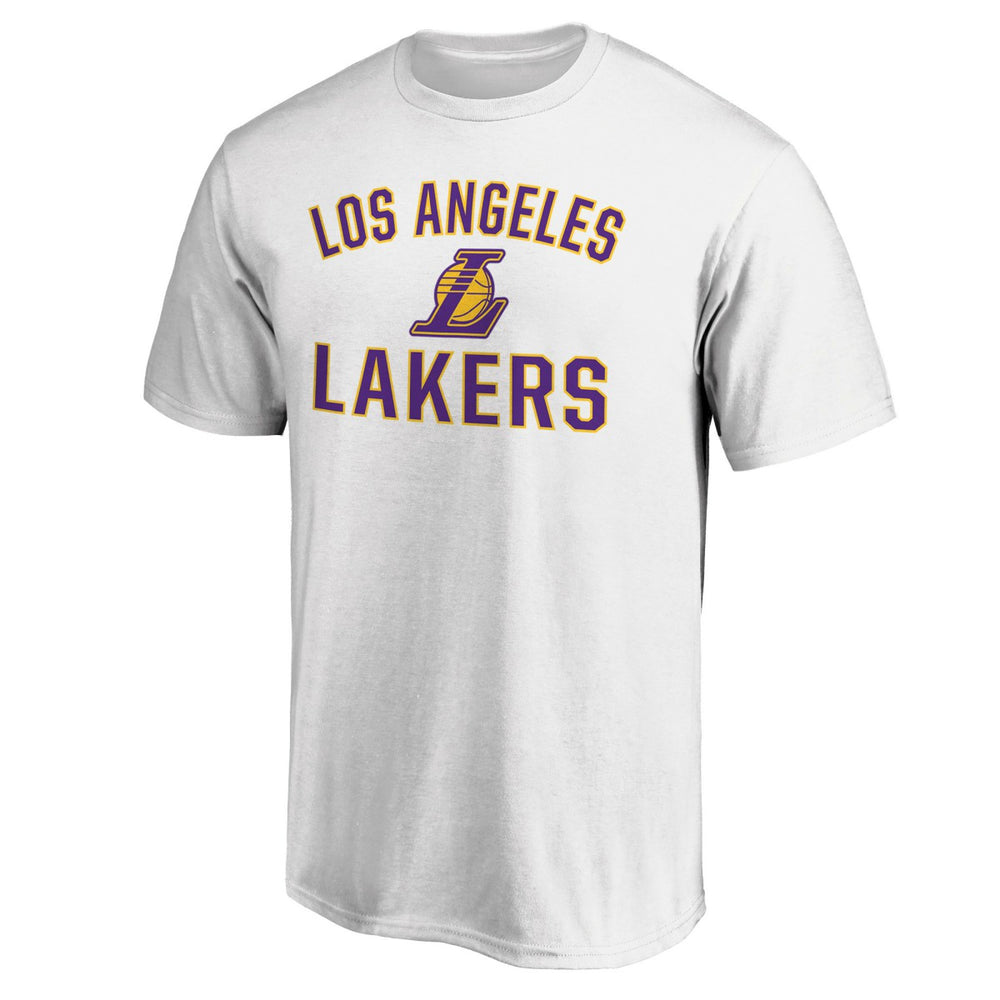 White Los Angeles Lakers Victory Arch T-Shirt | NBA