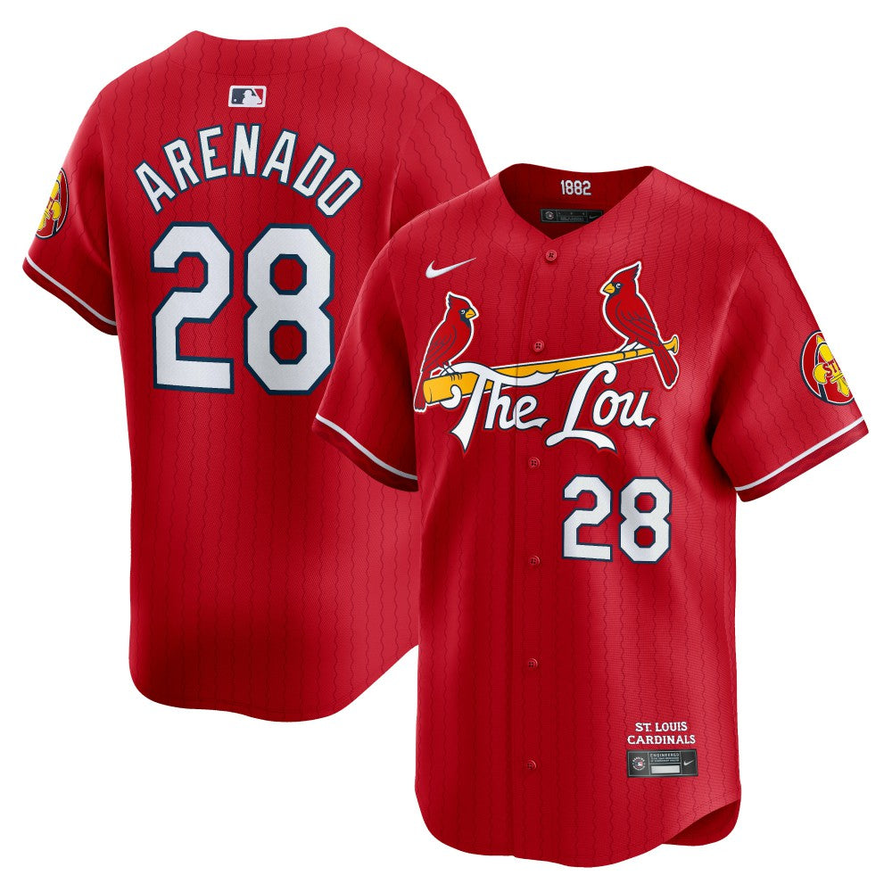 Nolan Arenado St. Louis Cardinals Nike 2024 City Connect Limited Player Jersey - MLB Jerseys