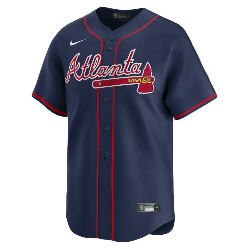 Matt Olson Atlanta Braves Nike Alternate Limited Player Jersey – Navy - MLB Jerseys
