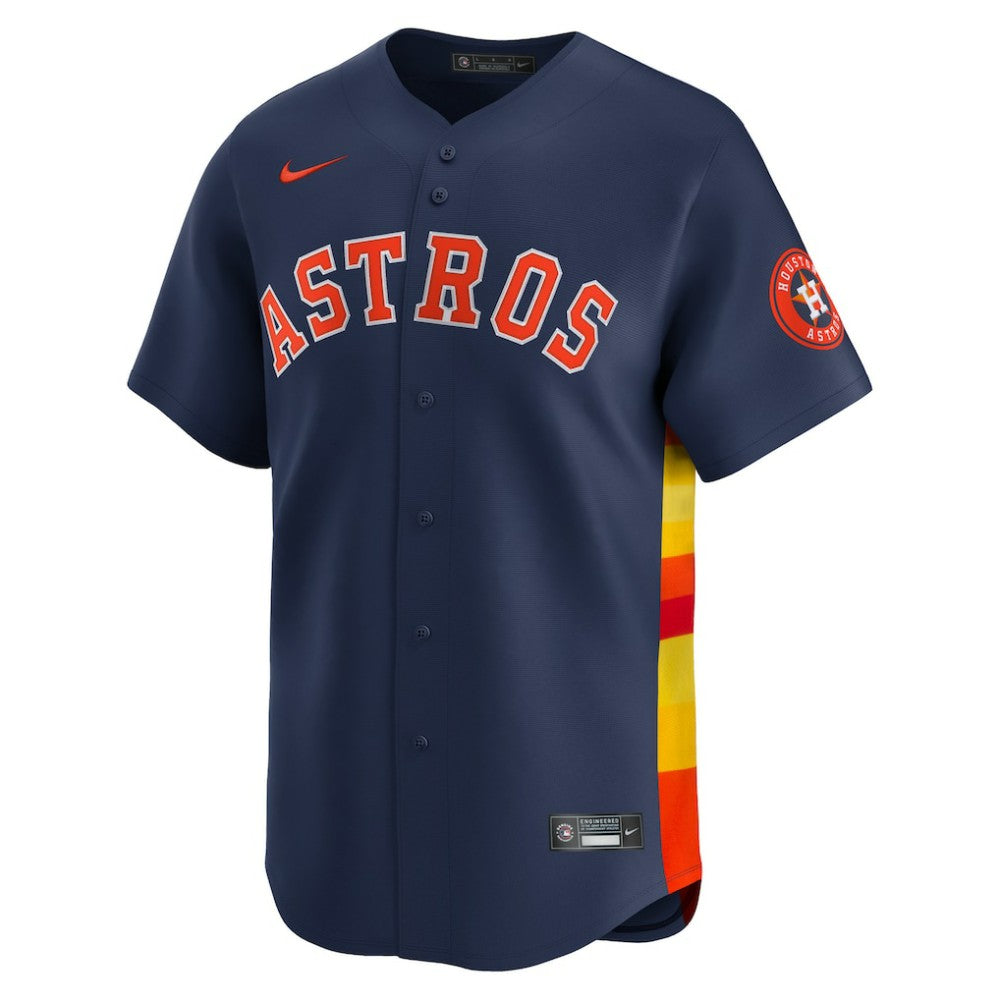 Jose Altuve Houston Astros Nike Alternate Limited Player Jersey – Navy - MLB Jerseys