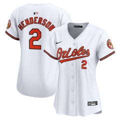 Gunnar Henderson Baltimore Orioles Nike Women's  Home Limited Player Jersey - MLB Jerseys