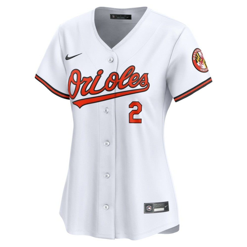Gunnar Henderson Baltimore Orioles Nike Women's  Home Limited Player Jersey - MLB Jerseys