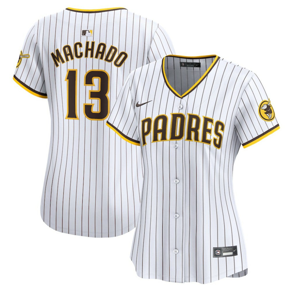 Manny Machado San Diego Padres Nike Women's Home Limited Player Jersey - MLB Jerseys