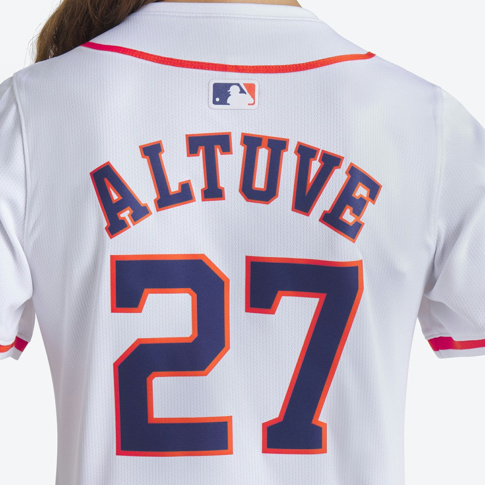 Jose Altuve Houston Astros Nike Women's Home Limited Player Jersey - MLB Jerseys
