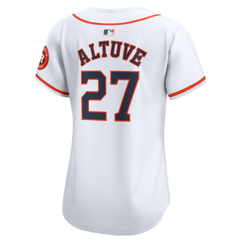 Jose Altuve Houston Astros Nike Women's Home Limited Player Jersey - MLB Jerseys