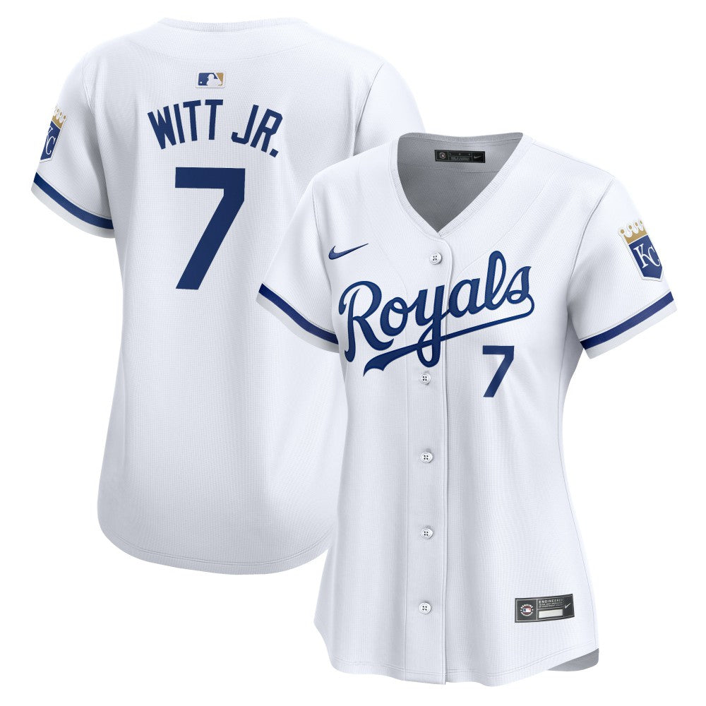 Bobby Witt Jr. Kansas City Royals Nike Women's Home Limited Player Jersey - MLB Jerseys