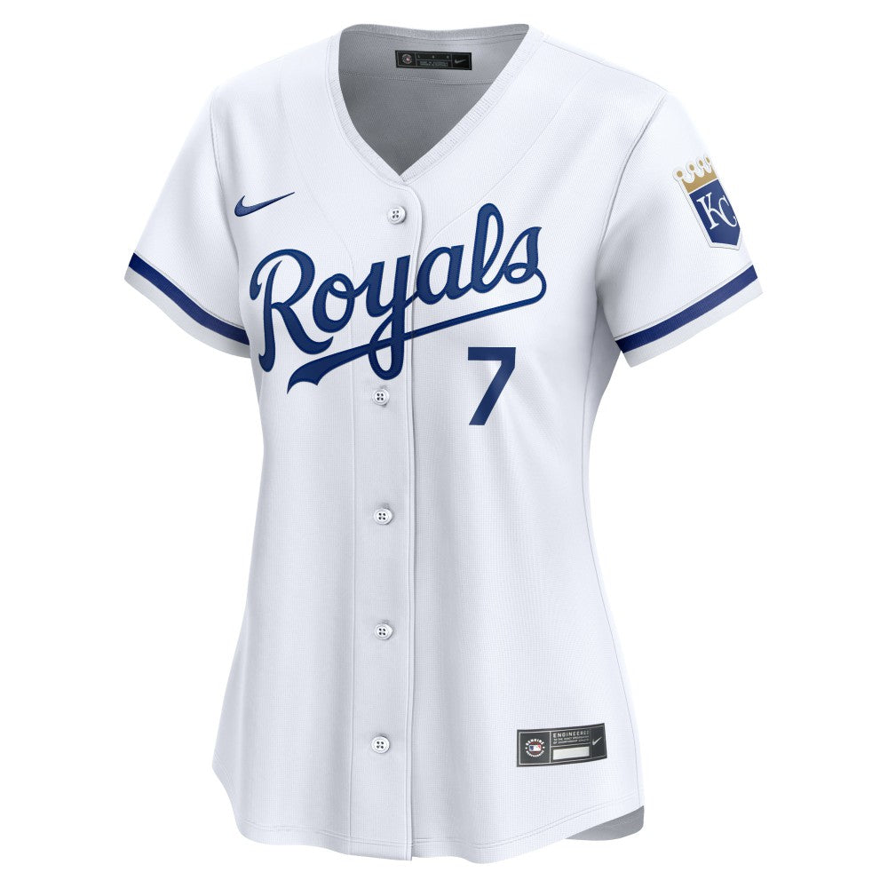 Bobby Witt Jr. Kansas City Royals Nike Women's Home Limited Player Jersey - MLB Jerseys