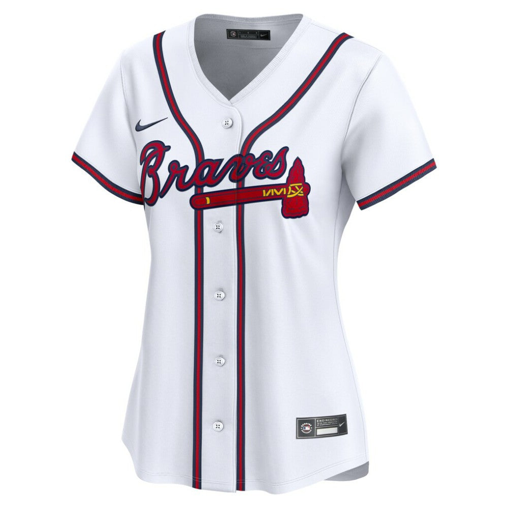 Spencer Strider Atlanta Braves Nike Women's  Home Limited Player Jersey - MLB Jerseys