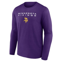 Minnesota Vikings Advance to Victory Long Sleeve T-Shirt | NFL New