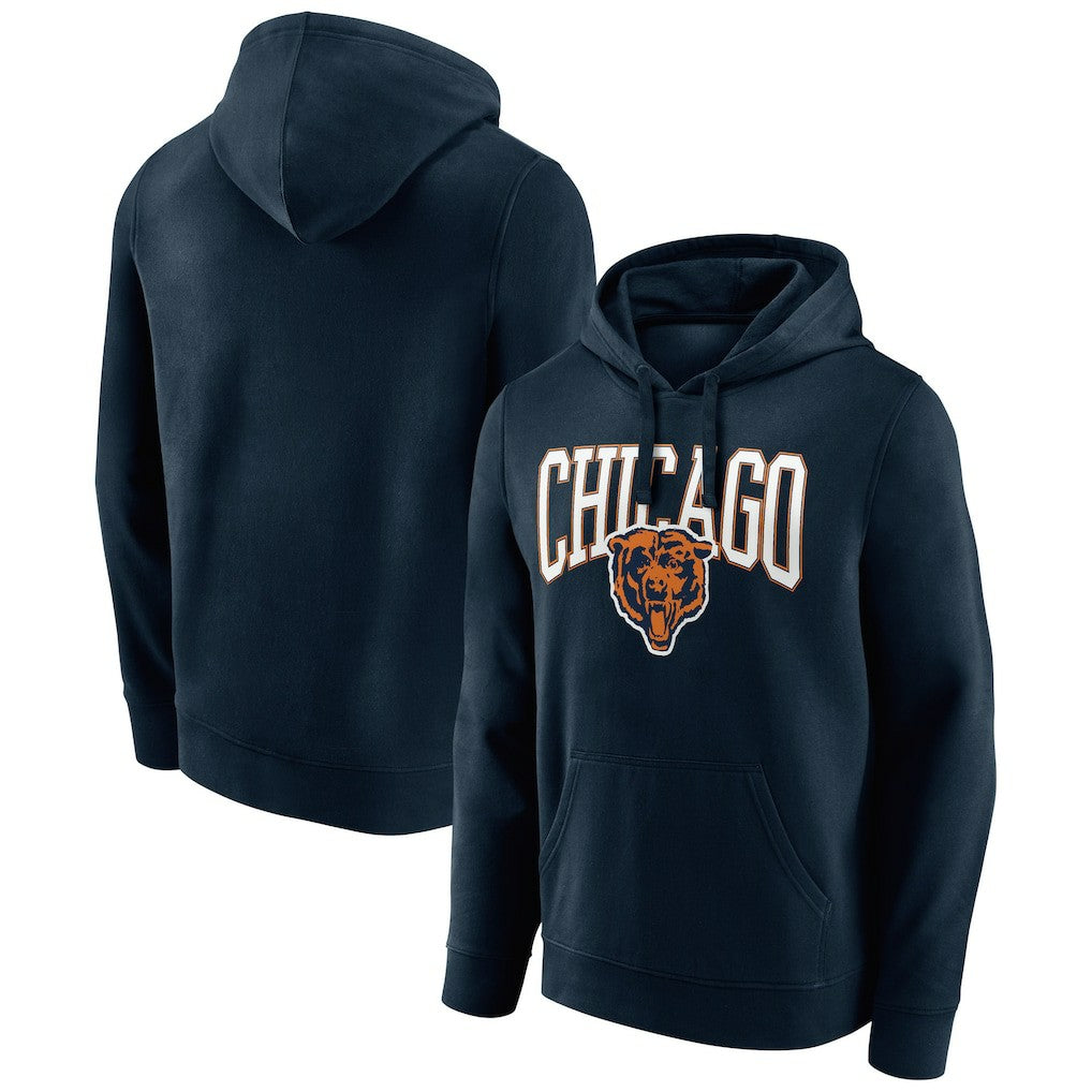 Chicago Bears Gridiron Classics Campus Standard Pullover Hoodie | NFL Hot