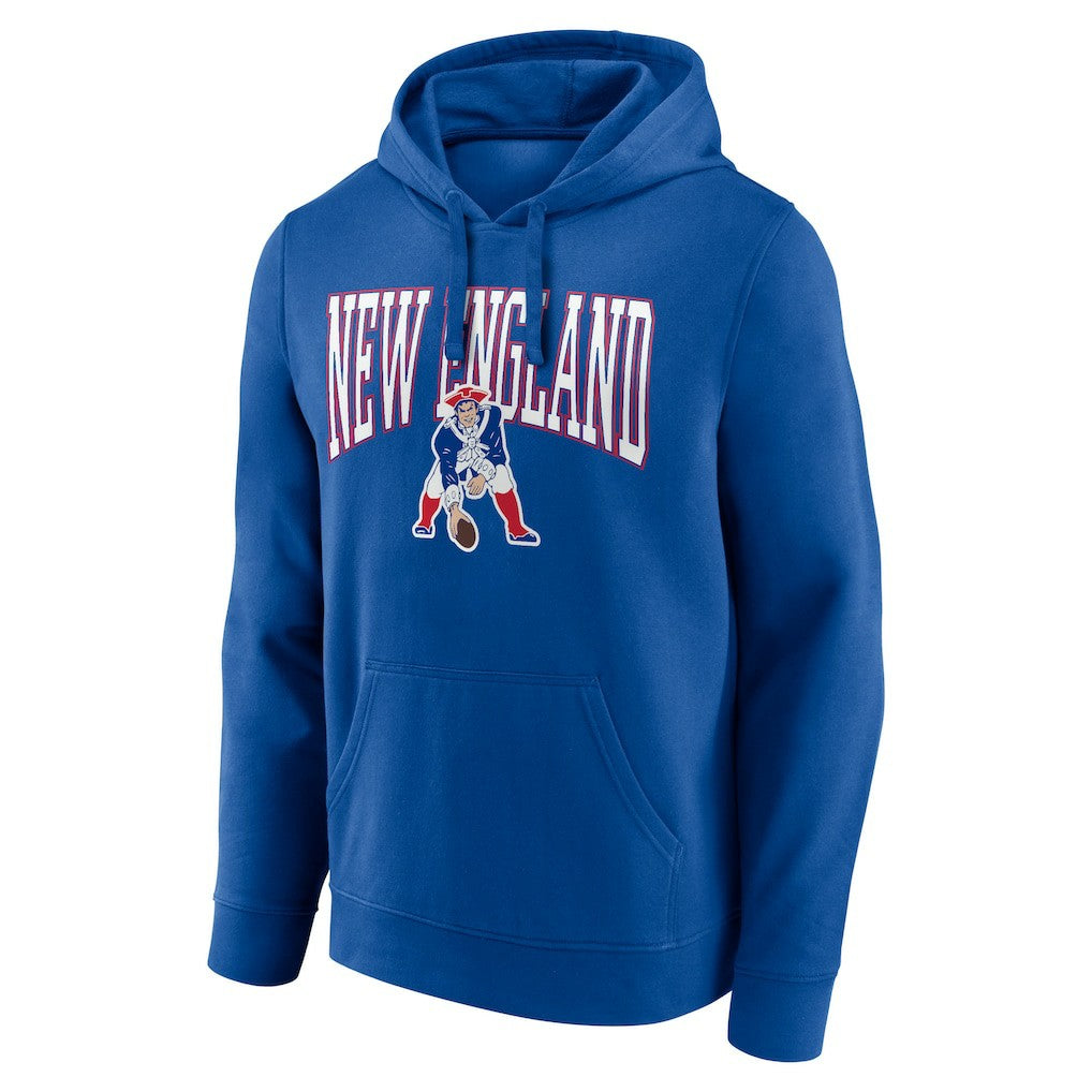 New England Patriots Gridiron Classics Campus Standard Pullover Hoodie | NFL Discount