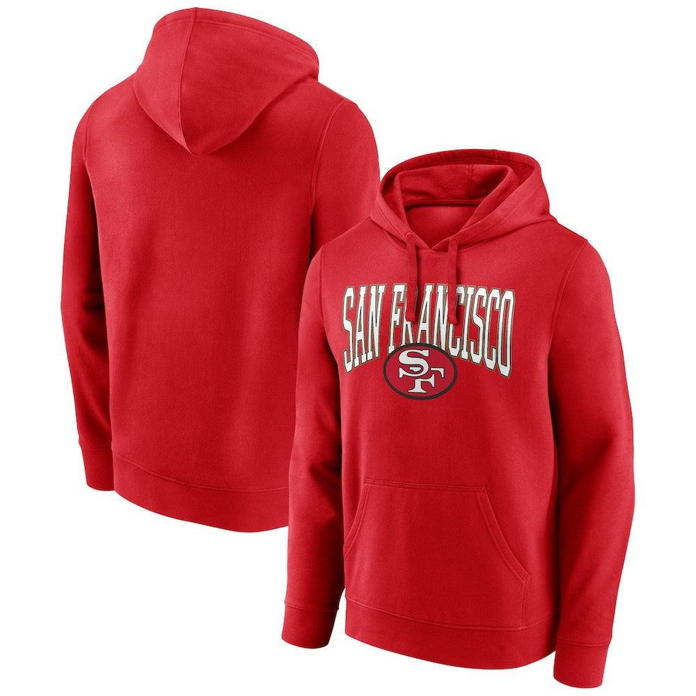 San Francisco 49ers Gridiron Classics Campus Standard Pullover Hoodie | NFL Discount