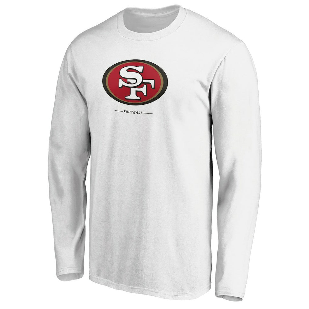 San Francisco 49ers Team Lockup Long Sleeve T-Shirt | NFL Near me