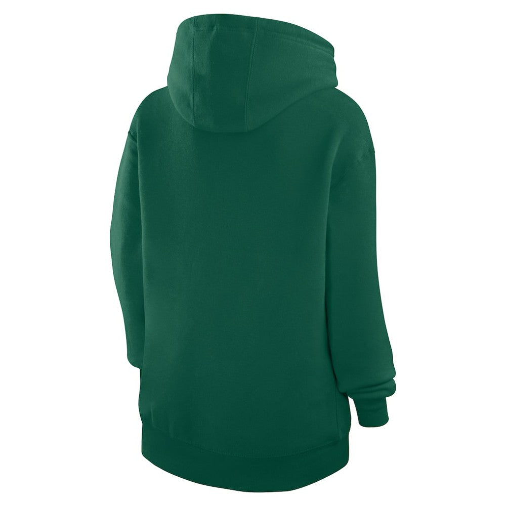 Athletics G-III 4Her by Carl Banks Women's Heart Fleece Pullover Hoodie - MLB Hoodies