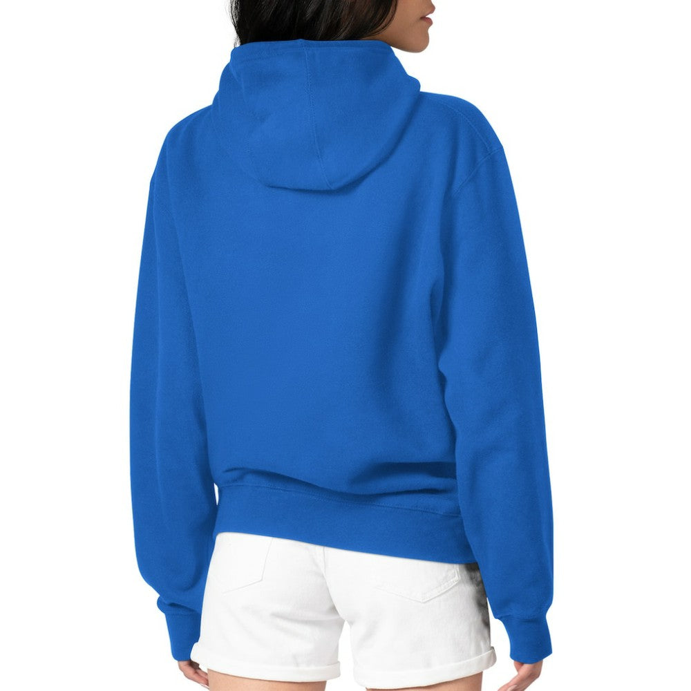 Texas Rangers G-III 4Her by Carl Banks Women's Heart Fleece Pullover Hoodie - MLB Hoodies