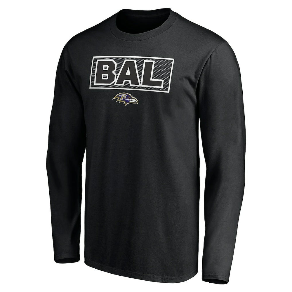Baltimore Ravens Squad Throwbacks Long Sleeve T-Shirt | NFL Discount