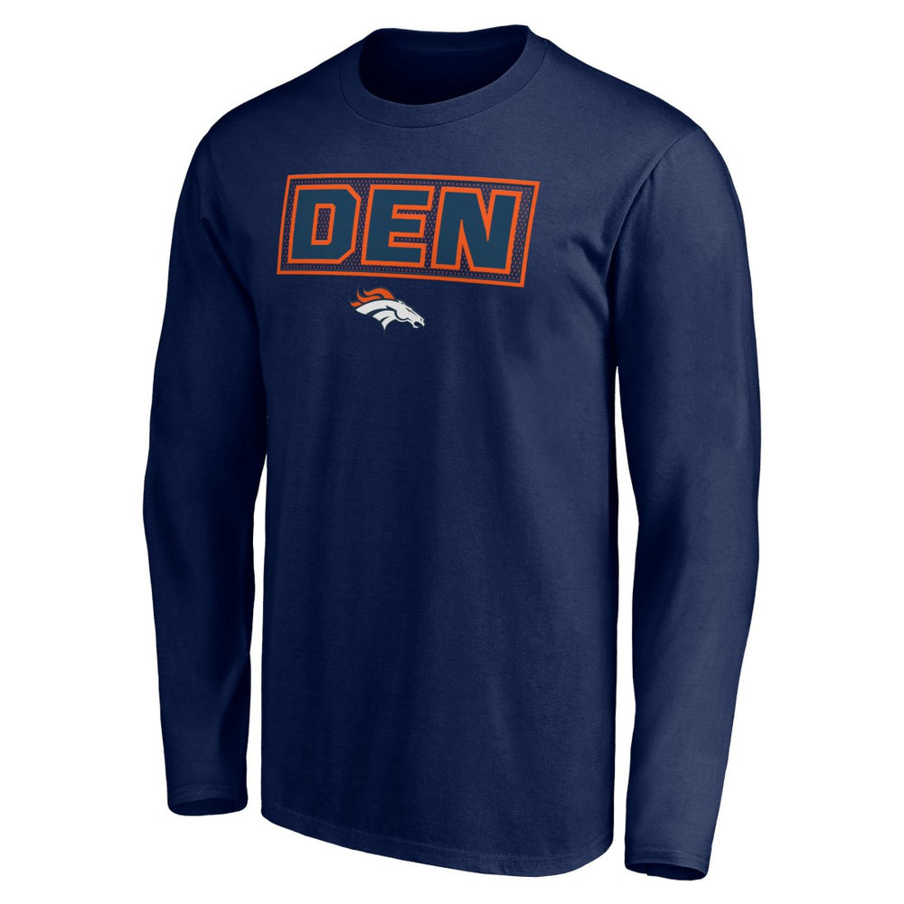 Denver Broncos Squad Throwbacks Long Sleeve T-Shirt | NFL Outlet
