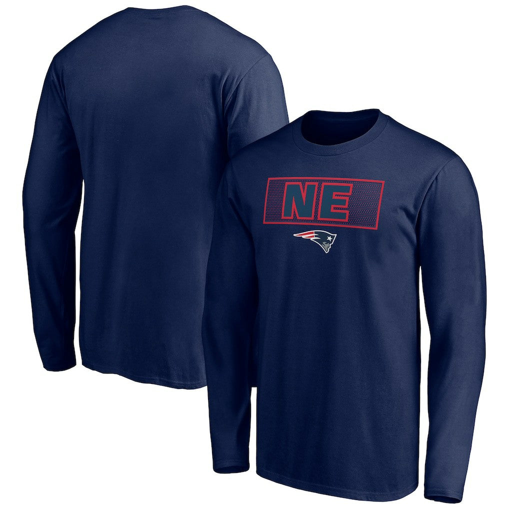 New England Patriots Squad Throwbacks Long Sleeve T-Shirt | NFL On sale