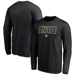 New Orleans Saints Squad Throwbacks Long Sleeve T-Shirt | NFL New