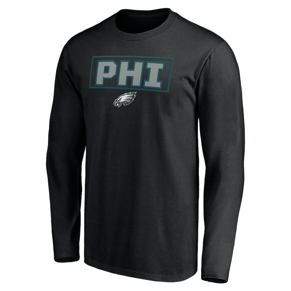 Philadelphia Eagles Squad Throwbacks Long Sleeve T-Shirt | NFL Discount