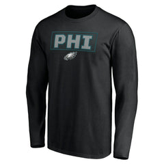 Philadelphia Eagles Squad Throwbacks Long Sleeve T-Shirt | NFL Discount