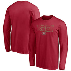 San Francisco 49ers Squad Throwbacks Long Sleeve T-Shirt | NFL Sale