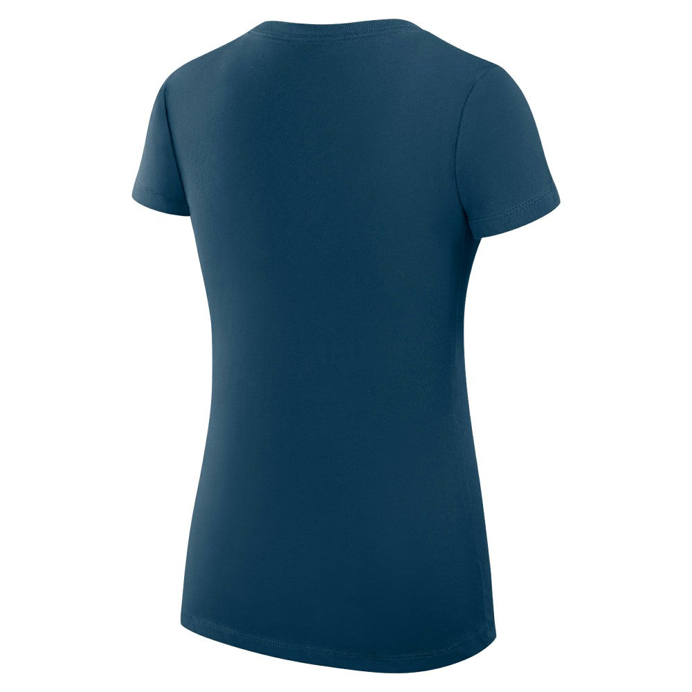 Milwaukee Brewers G-III 4Her by Carl Banks Women's Super-Slim Fit Lightweight Heart V-Neck T-Shirt - MLB T-shirts