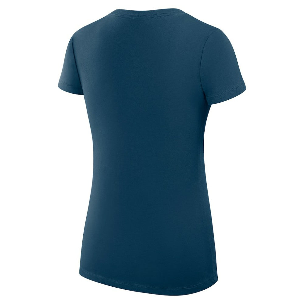 Seattle Mariners G-III 4Her by Carl Banks Women's Super-Slim Fit Lightweight Heart V-Neck T-Shirt - MLB T-shirts