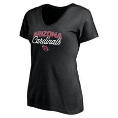 Arizona Cardinals Women's Depth Chart V-Neck T-Shirt | NFL Online